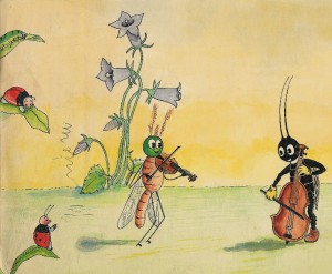 Stanislav Grof's insect orchestra illustration